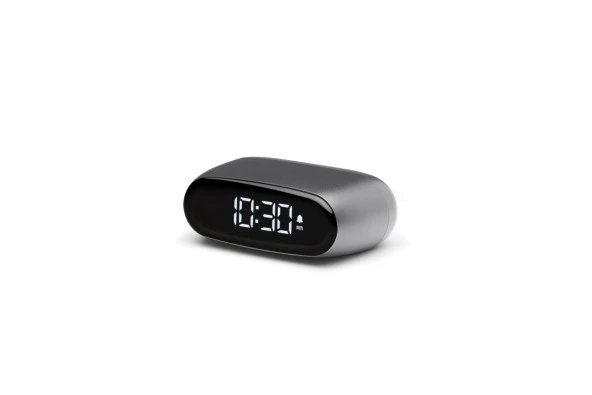 Lexon Minut Alarm Saat Metalik Gri ürün görseli 1
