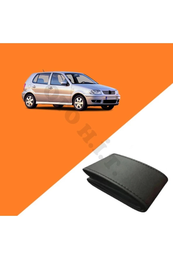 OTO H.İ.T.  VOLKSWAGEN POLO DÜRBÜN GÖĞÜS UYUMLU DERİ DİREKSİYON KILIFI KALİTELİ DİKMELİ SİYAH ürün görseli 1