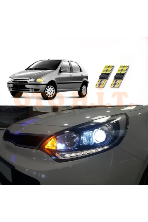 OTO H.İ.T.  Fiat Palio Eski Uyumlu Park Ampulü Beyaz Led Aydınlatma Ampulü Canbus'li ürün görseli 1