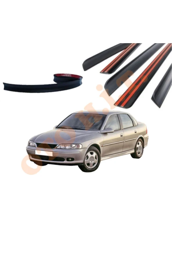 OTO H.İ.T.  OPEL VECTRA B UYUMLU BAGAJ ÜSTÜ SPOİLER MAT SİYAH ürün görseli 1