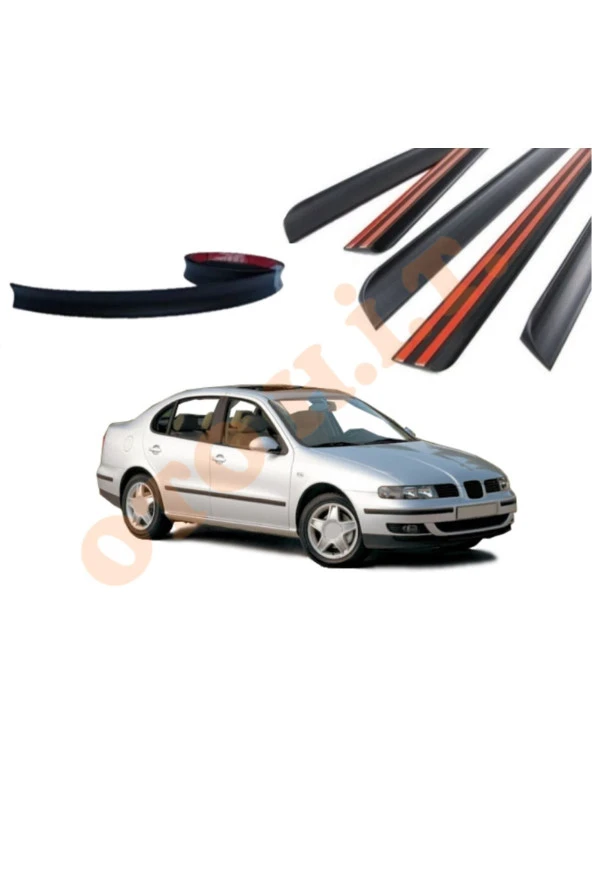 OTO H.İ.T.  SEAT TOLEDO UYUMLU BAGAJ ÜSTÜ SPOİLER MAT SİYAH ürün görseli 1