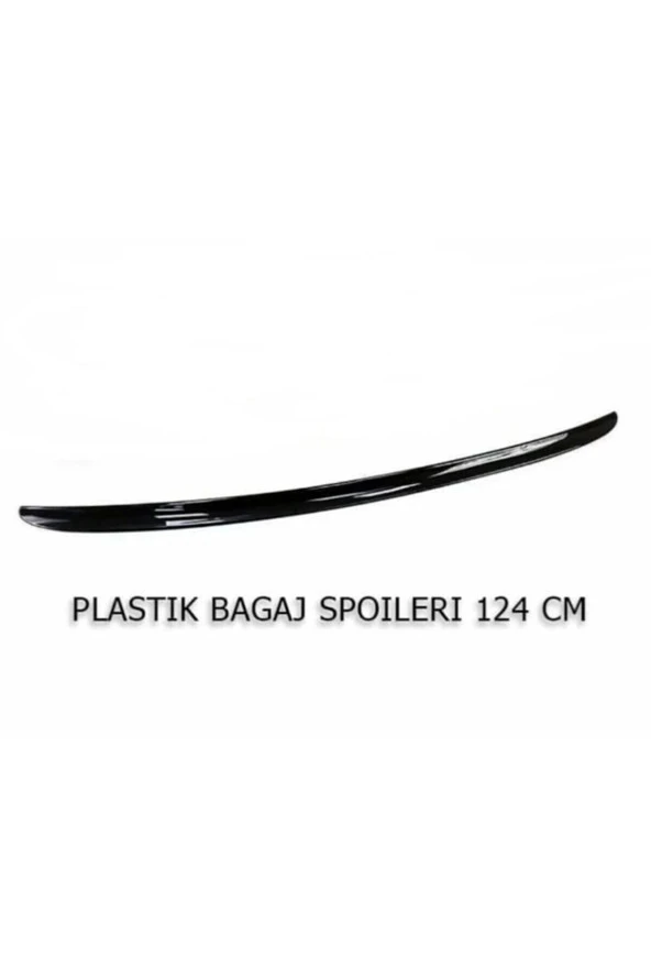 OTO H.İ.T.  Bmw 5 Kasa Uyumlu Bagaj Üstü Spoiler Piano Black Tam Uyumlu 124 Cm ürün görseli 1