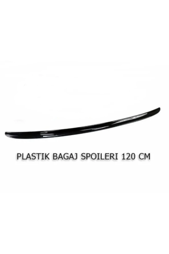 OTO H.İ.T.  Opel Astra J Uyumlu Sedan Bagaj Üstü Spoiler Piano Black 120 Cm ürün görseli 1