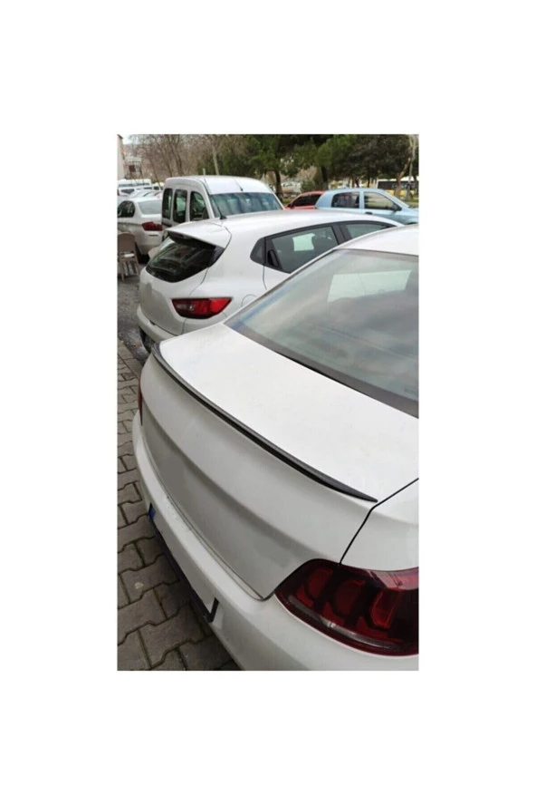OTO H.İ.T.  Peugeot 301 Uyumlu Bagaj Üstü Spoiler Piano Black Tam Uyumlu ürün görseli 1