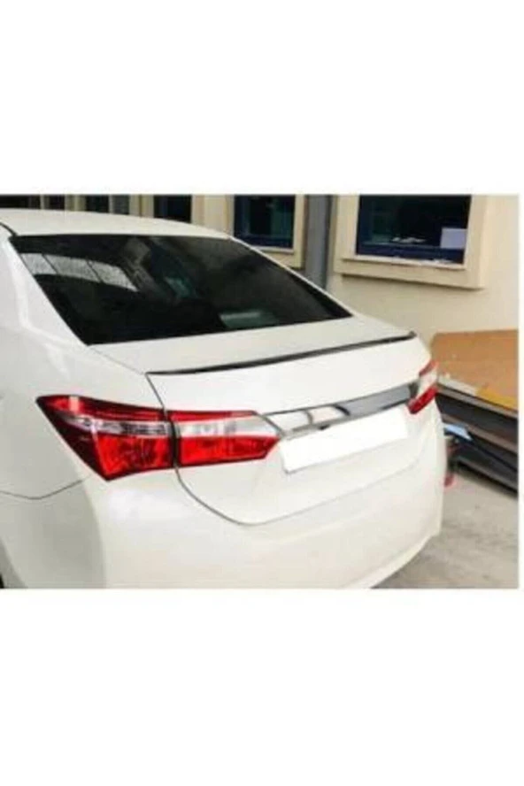 OTO H.İ.T.  Toyota Corolla 2013 Ve Üzeri Uyumlu Bagaj Üstü Spoiler Piano Black ürün görseli 1