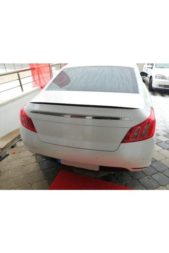 OTO H.İ.T.  Peugeot 508 2009-2017 Uyumlu Bagaj Üstü Spoiler Piano Black ürün görseli 1