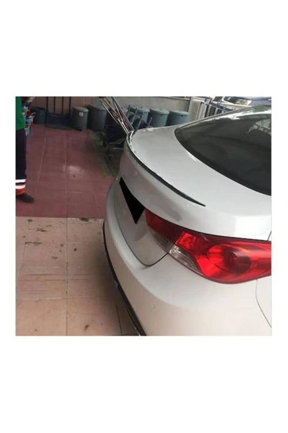 OTO H.İ.T.  Hyundai Elantra 2011-2015 Uyumlu Bagaj Üstü Spoiler Piano Black ürün görseli 1