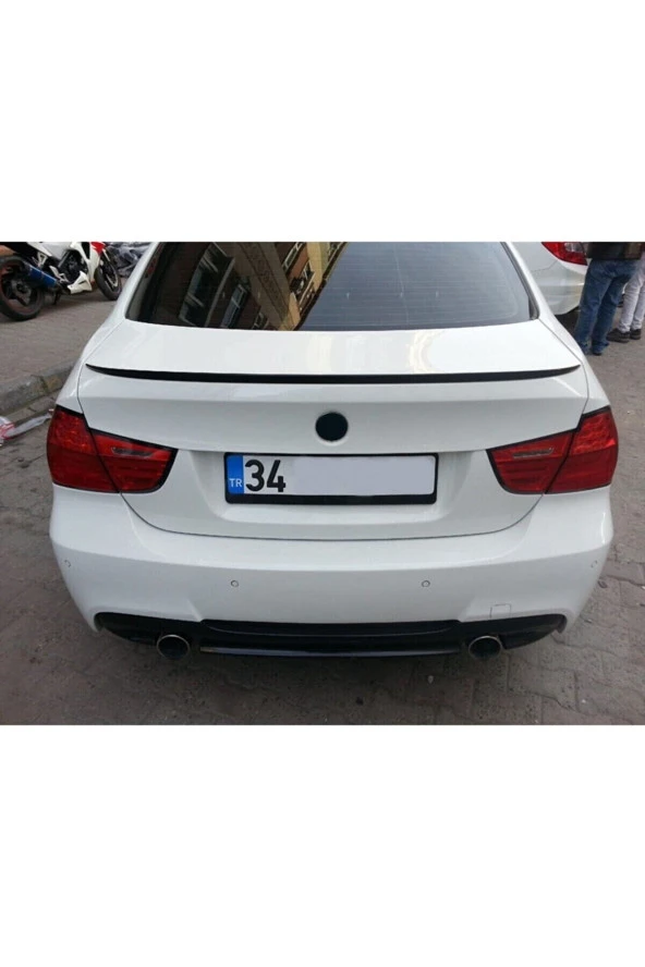 OTO H.İ.T.  Bmw E90 Uyumlu Bagaj Üstü Spoiler Piano Black ürün görseli 1