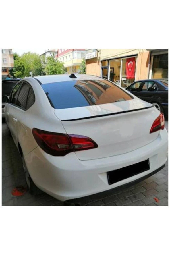 OTO H.İ.T.  Opel Astra J Uyumlu Sedan Bagaj Üstü Spoiler Piano Black ürün görseli 1