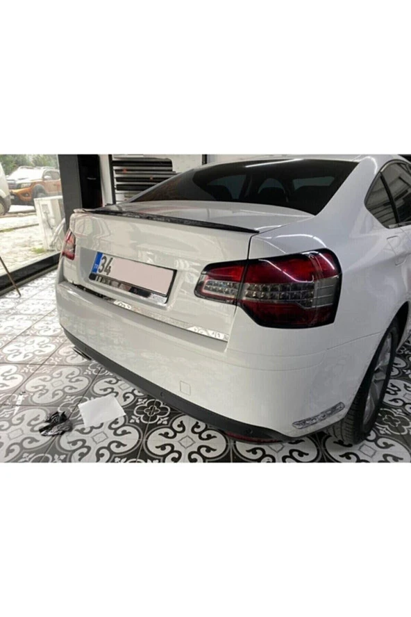 OTO H.İ.T.  Citroen C5 Uyumlu Bagaj Üstü Spoiler Piano Black ürün görseli 1