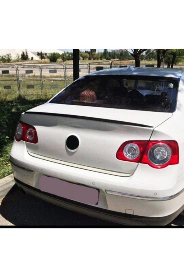OTO H.İ.T.  Vw Passat B6 Uyumlu Bagaj Üstü Spoiler Piano Black ürün görseli 1