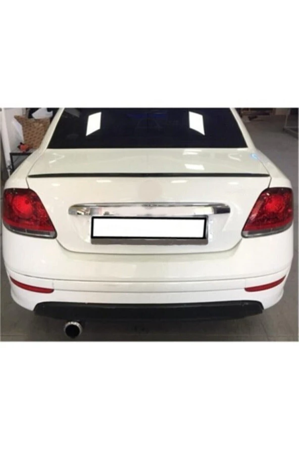 OTO H.İ.T.  Fiat Linea Uyumlu Bagaj Üstü Spoiler Piano Black ürün görseli 1
