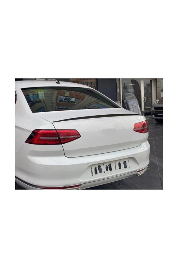 OTO H.İ.T.  Volkswagen Passat B8 Uyumlu Bagaj Üstü Spoiler Piano Black ürün görseli 1