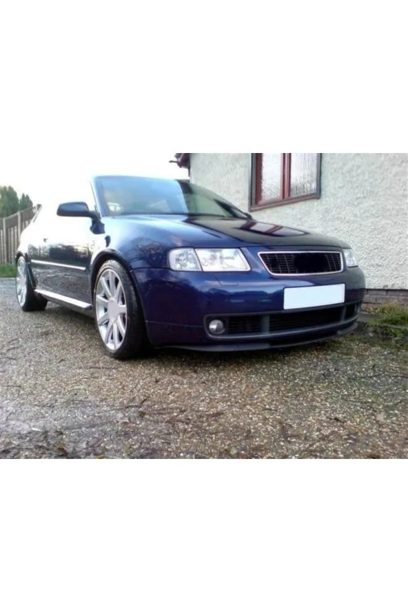 OTO H.İ.T.  AUDİ A3 96-03 UYUMLU ÖN TAMPON EKİ CUPRA LİP MAT SİYAH BODY KİT ürün görseli 1