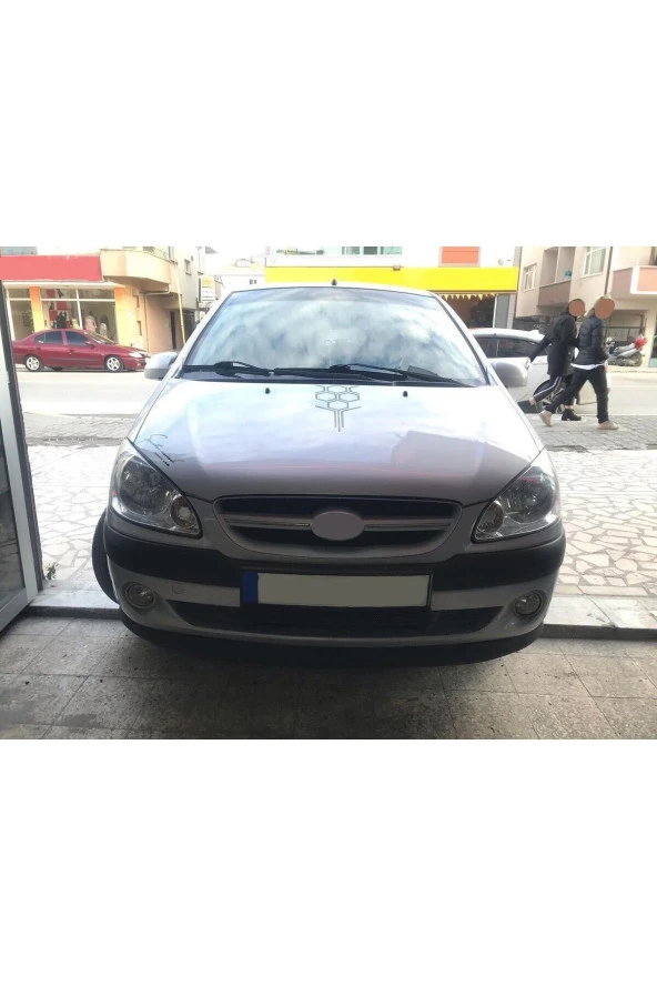 OTO H.İ.T.  HYUNDAİ GETZ MAKYAJLI UYUMLU BODY KİT ÖN TAMPON EKİ KIRILMAZ YUMUŞAK LİP MAT SİYAH ürün görseli 1