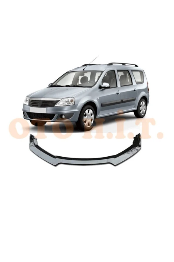 OTO H.İ.T.  Dacia Logan Uyumlu Station Vagon Ön Tampon Eki Bodykit Karlık Lip ürün görseli 1