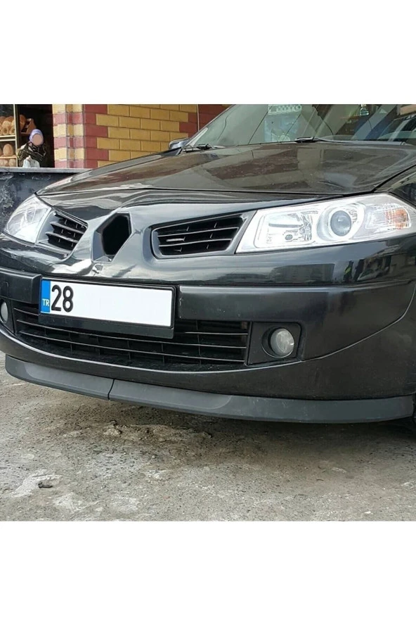 OTO H.İ.T.  Renault Megane 2 Uyumlu Astra H Lip Uyumlu 2 Parça Ön Tampon Eki 1. Sınıf ürün görseli 1