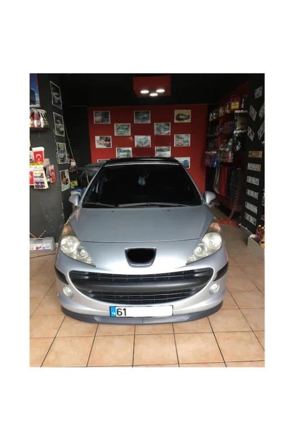 OTO H.İ.T.  Peugeot 207 Uyumlu Astra H Lip 2 Parça Ön Tampon Eki 1. Sınıf ürün görseli 1