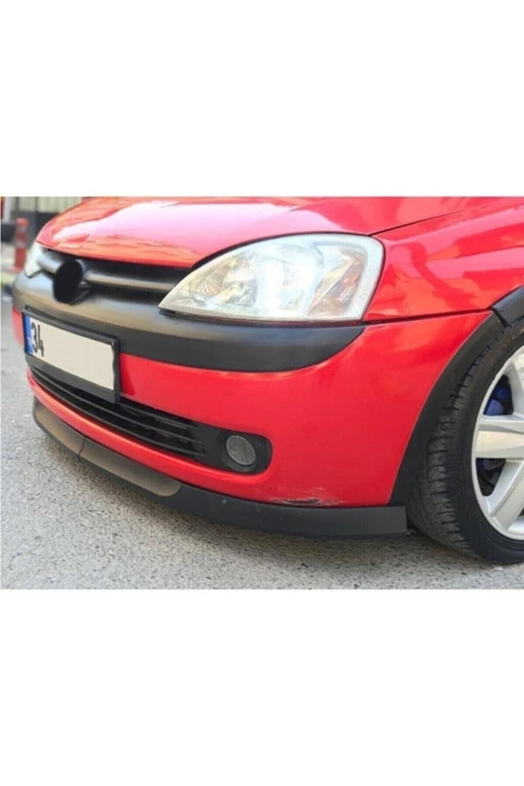 OTO H.İ.T.  Opel Corsa C Kasa Uyumlu Astra H Lip 2 Parça Ön Tampon Eki 1. Sınıf Kaliteli ürün görseli 1