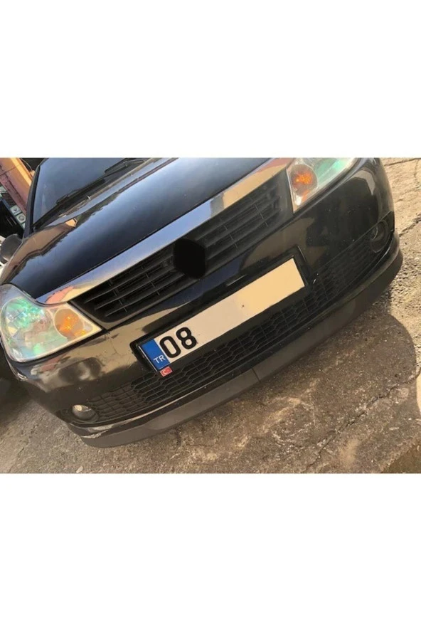 OTO H.İ.T.  Renault Symbol 2008-2012 Uyumlu Astra H Lip 2 Parça Ön Tampon Eki 1. Sınıf Kaliteli ürün görseli 1
