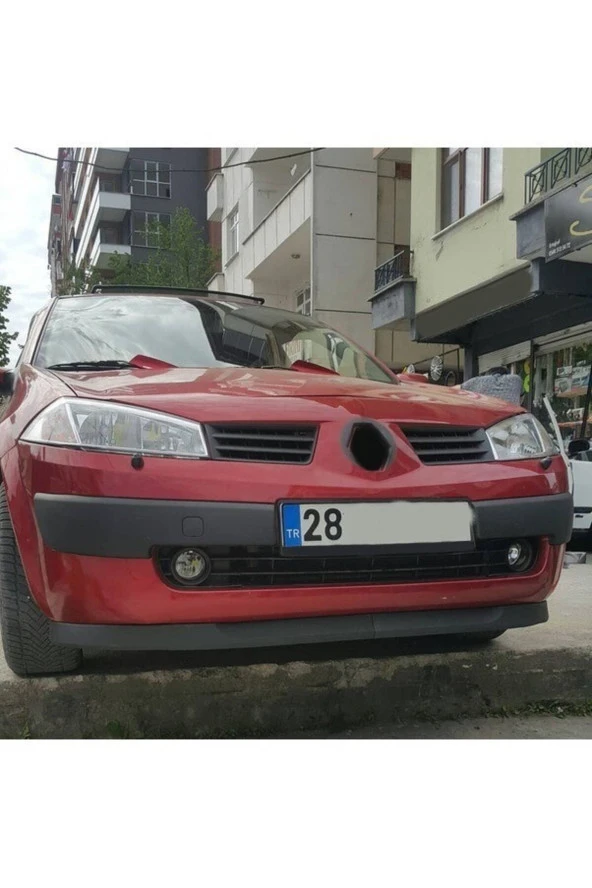 OTO H.İ.T.  Renault Megane 2 Uyumlu Astra H Lip 2 Parça Ön Tampon Eki 1. Sınıf Kaliteli ürün görseli 1