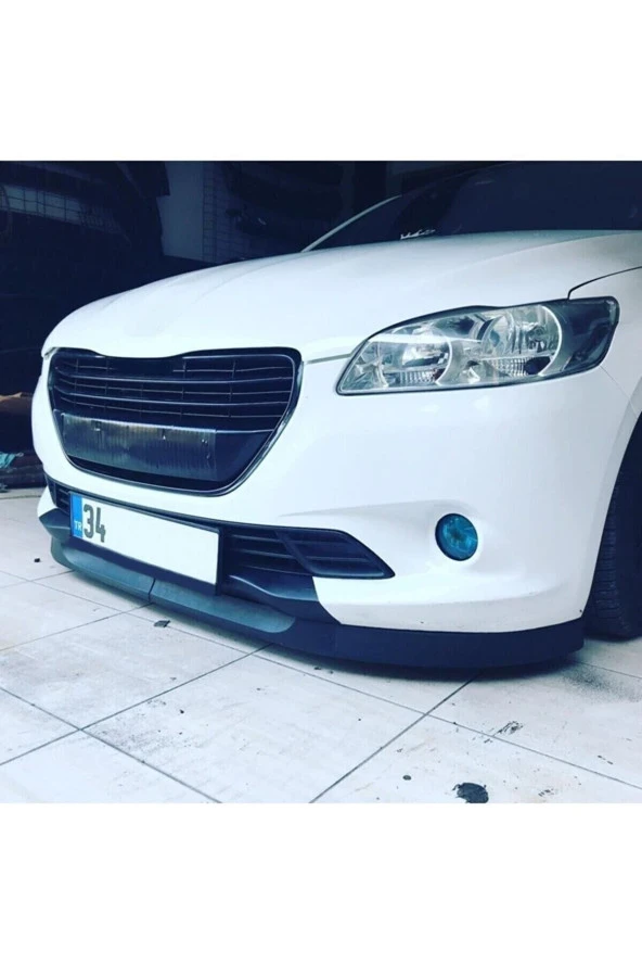 OTO H.İ.T.  Peugeot 301 Uyumlu Astra H Lip 2 Parça Ön Tampon Eki 1. Sınıf Kaliteli ürün görseli 1