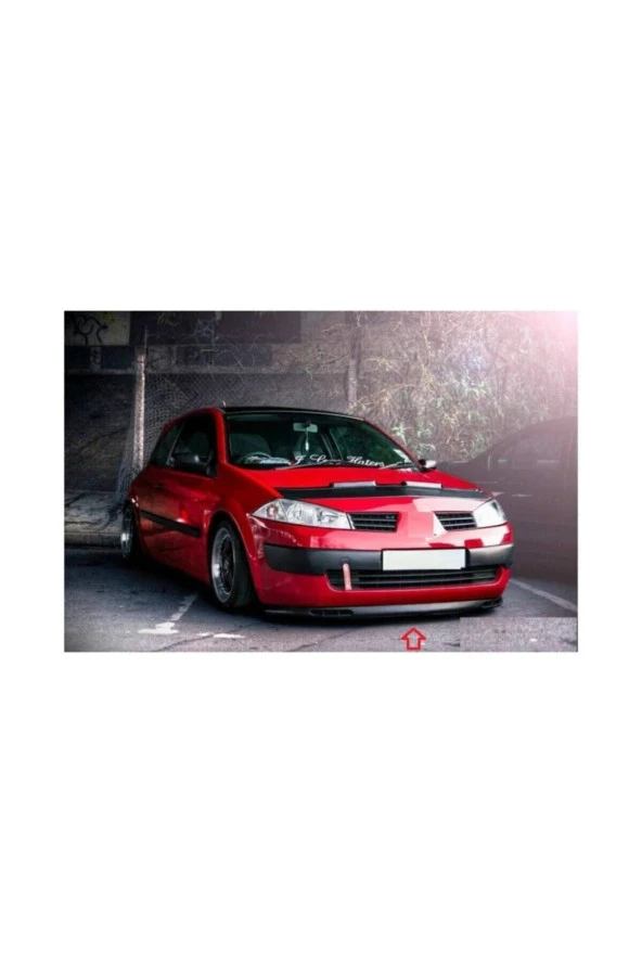 OTO H.İ.T.  Renault Megane 2 Uyumlu Laguna Lip Ön Tampon Eki 2 Parça ürün görseli 1