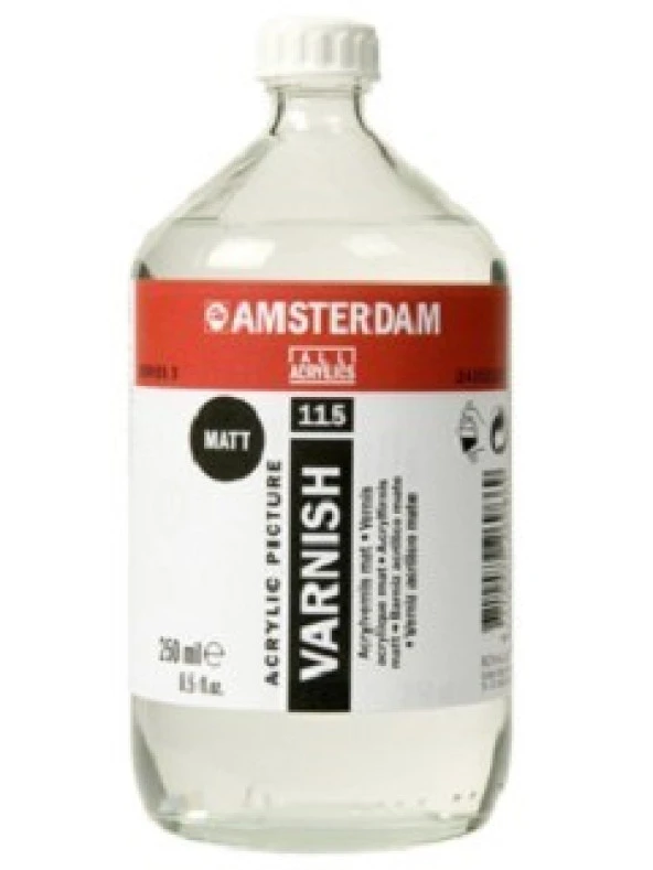 Talens Amsterdam Acrylic Varnish Matt 115 Mat Akrilik Boya Verniği 1000 ml. ürün görseli 1