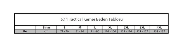 5.11 TDU PANTOLON KEMER YESIL - Resim 4