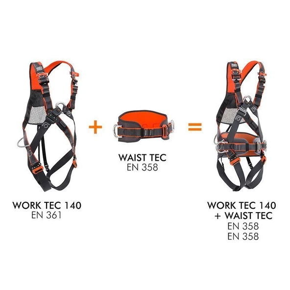 CT WORK TEC 140 HARNESS - Resim 3