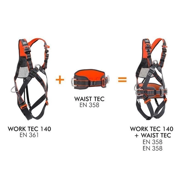 CT WORK TEC 140 HARNESS - Resim 7