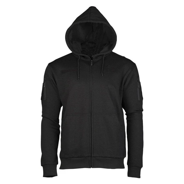 STURM TACTICAL HOODIE SIYAH POLAR - Resim 8