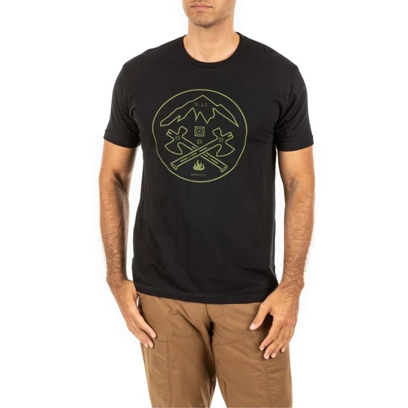 5.11 ACY CROSSED AXE MOUNTAIN ERKEK  T-SHIRT ürün görseli 1