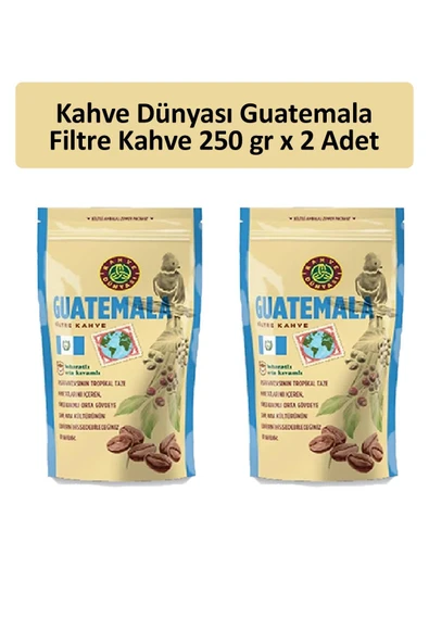 Kahve Dünyası Guatemala Filtre Kahve 250 gr x 2 Adet ürün görseli 1