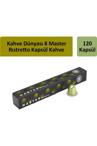 Kahve Dünyası 8 Master Rıstretto Kapsül Kahve x 12 Adet ürün görseli 1