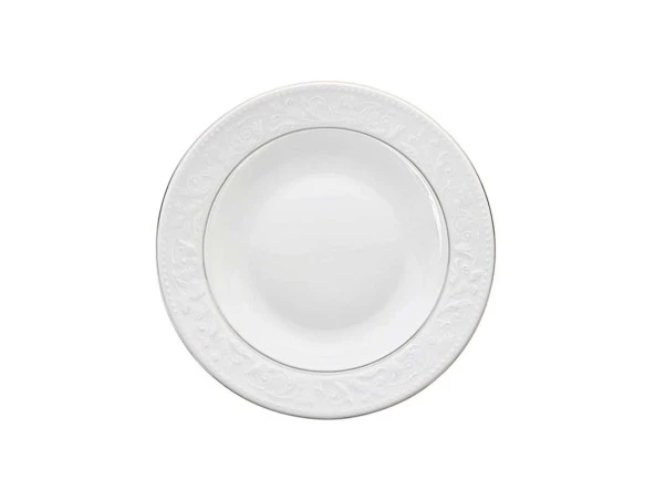 Porland Hazan Platin Yaldız Çukur Tabak 22cm ürün görseli 1