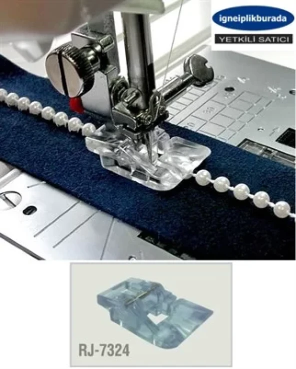 Janome Ev Tipi Dikiş Makinası Boncuk Ayağı Rj-7324 ürün görseli 1