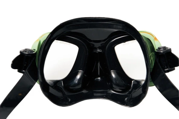 SEAC SUB MASKE U-FIT (SIYAH SLK./COMBAT CERCEVE) - Resim 2