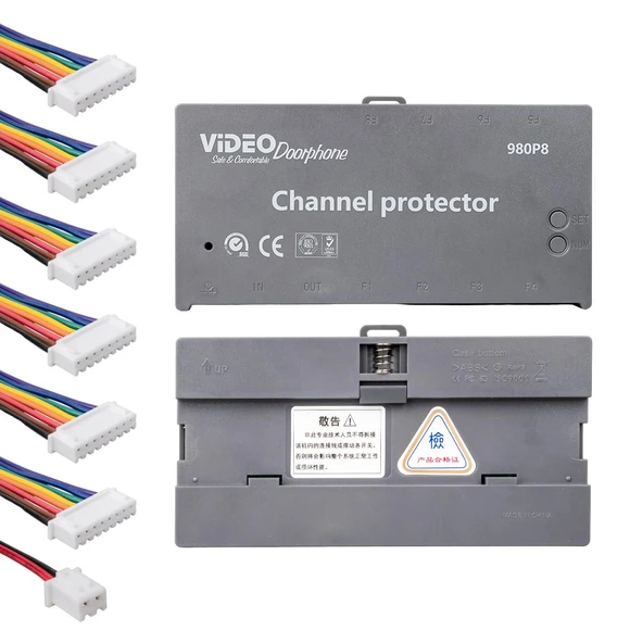 Powermaster 4 Yollu Kanal Kontrolleri Görüntülü Konuşma Diafon Sistemi Vericisi Beyni ürün görseli 1