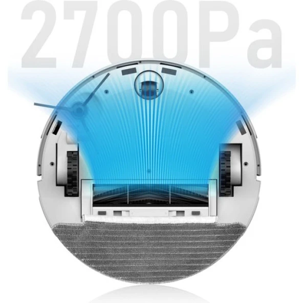SUNNY HERO POWER PLUS AKILLI ROBOT SÜPÜRGE BEYAZ - Resim 3