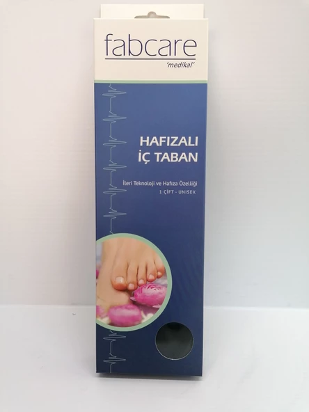FABCARE İLERİ TEKNOLOJİ HAFIZALI AYAKKABI TABANLIĞI ürün görseli 1
