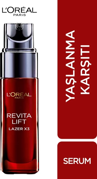 L'Oréal Paris Revitalift Lazer X3  Karşıtı Bakım Serum 30 ml ürün görseli 1
