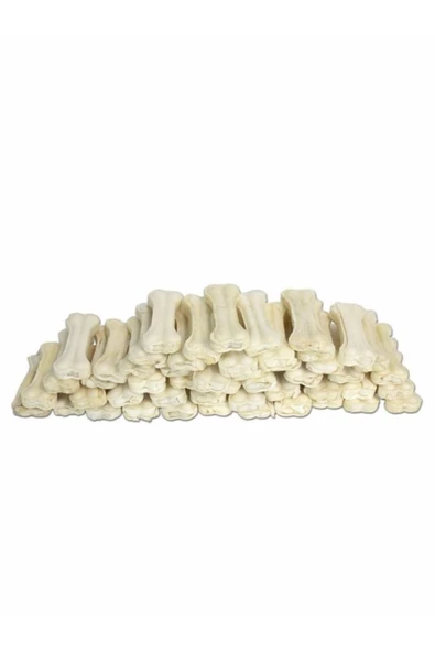 Gardenmix Sütlü Deri Kemik 8cm 20-25G 50'li ürün görseli 1