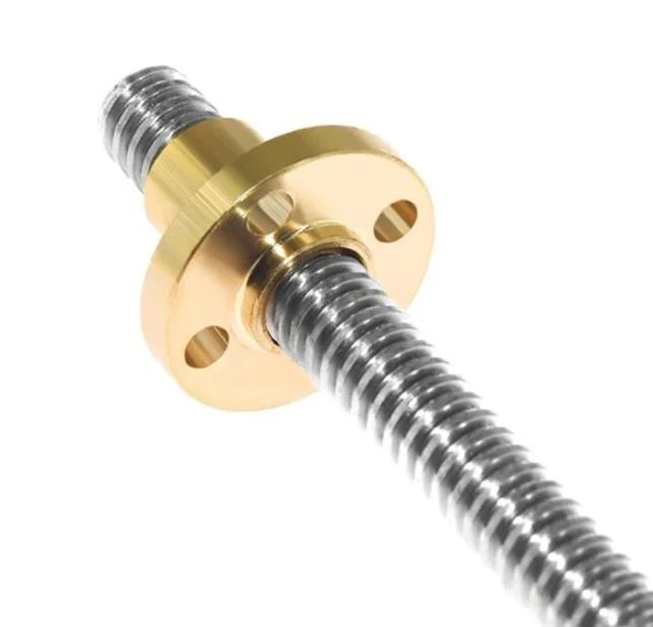T8 8 Hatve Trapez Mil+Somun(500mm) - Resim 10