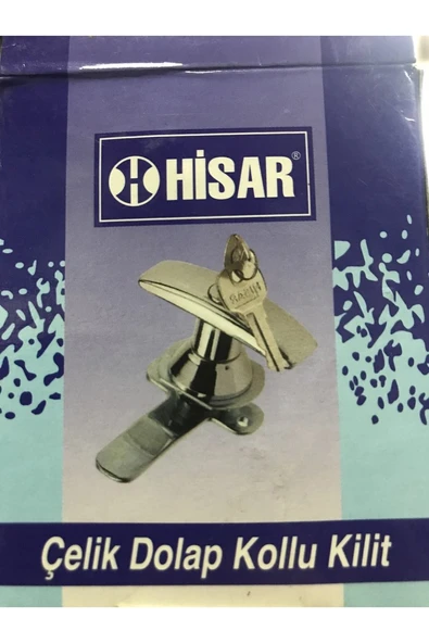 Hisar Çelik Dolap Kollu Kilit - Resim 3