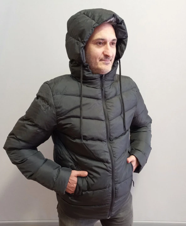 KİNETİX 2SN541 MARIO COAT SİYAH MONT ürün görseli 1