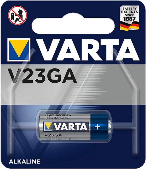 VARTA V23GA 10 Adet A23 12V Alkalin Pil ürün görseli 1