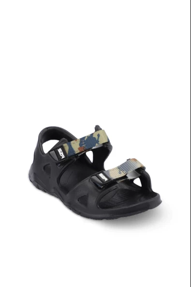 SLAZENGER OKRA SİYAH CIRTLI ÇOCUK SANDALET ürün görseli 1