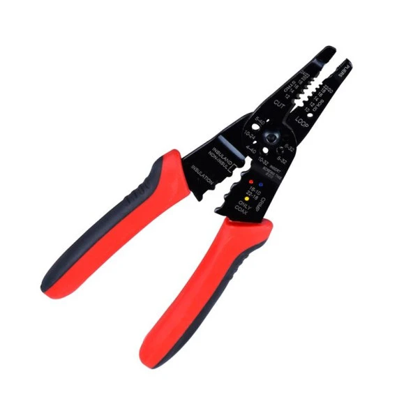 Prolink PH-016 Kablo Soyucu Kesme ve Sıkıştırma Pensesi ( Soyma AWG 10-24 Sıkıştırma AWG 10-22 ) ürün görseli 1
