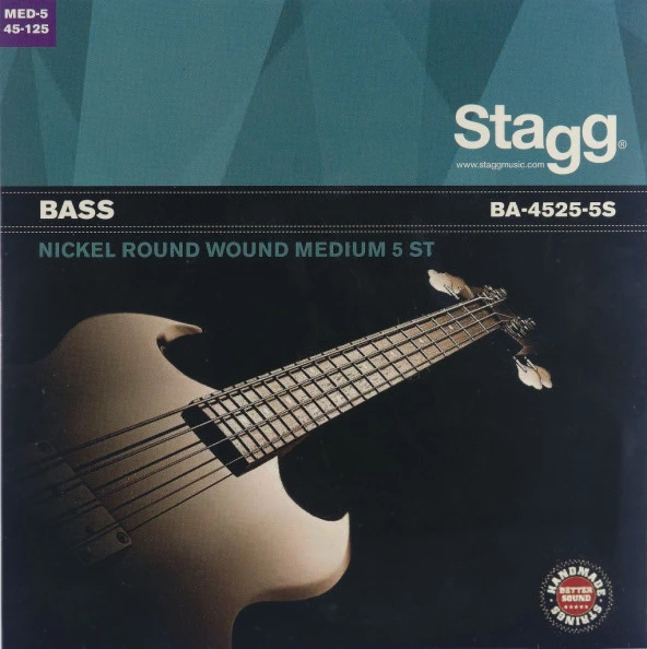 STAGG BAS GİTAR TELİ 5 TELLİ BA−4525−5S ürün görseli 1